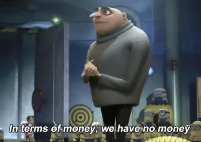 Gru Meme Template In Terms Of Money