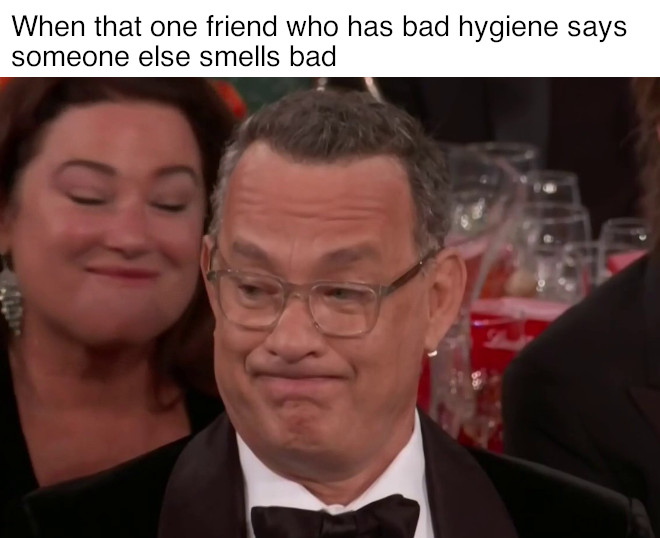 File:Tom Hanks' Golden Globe Grimace meme 4.jpg