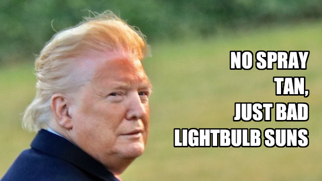 File:Donald Trump's Tan Face Photo meme 1.jpg