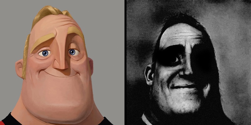 Traumatized Mr. Incredible - Meming Wiki