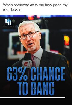 63 Percent Chance to Bang meme #3