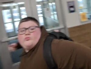 Okay Punch Kid: blank meme template