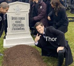 Grant Gustin Next To Oliver Queen's Grave meme #4