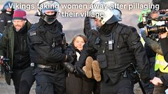 Greta Thunberg Arrested In Germany meme #2