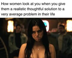 Nikki Frowning Obsession meme #2