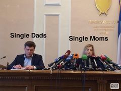 Natalia Poklonskaya Behind Microphones meme #2