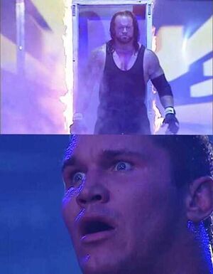 Undertaker Entering Arena: blank meme template