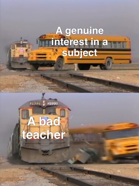 File:Train Hitting School Bus meme 4.jpg