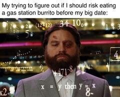 Zach Galifianakis Math meme #4