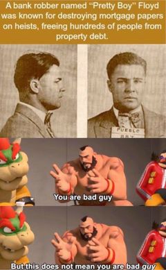 You Are Bad Guy meme #2