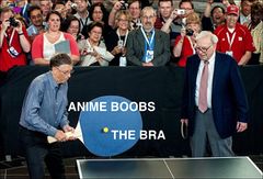 Bill Gates' Giant Ping Pong Paddle meme #2