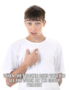 Guy Pointing at Himself meme #3