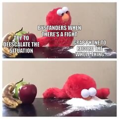 Elmo Choosing Cocaine meme #3