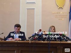 Natalia Poklonskaya Behind Microphones meme #3