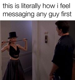 Carrie Bradshaw at Big's Door meme #2