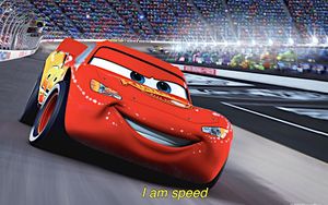 I Am Speed: blank meme template