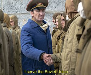 I Serve the Soviet Union: blank meme template