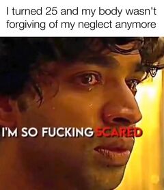 I'm So Fucking Scared meme #1