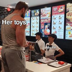 Big Guy Ordering at McDonald's meme #2