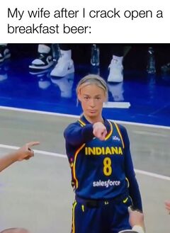Sophie Cunningham Pointing meme #3