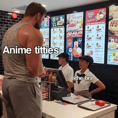 Big Guy Ordering at McDonald's meme #4