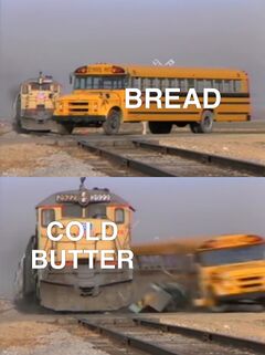 Train Hitting School Bus meme #2