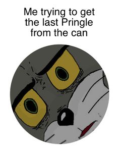 Unsettling Tom Face Meme - Meme - Sticker