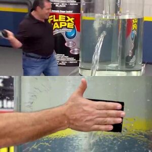 Phil Swift Slapping on Flex Tape: blank meme template