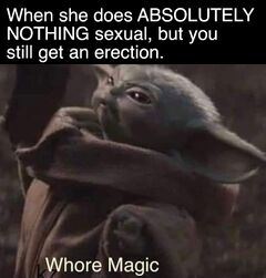Whore Magic meme #2