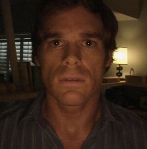 Dexter Staring: blank meme template