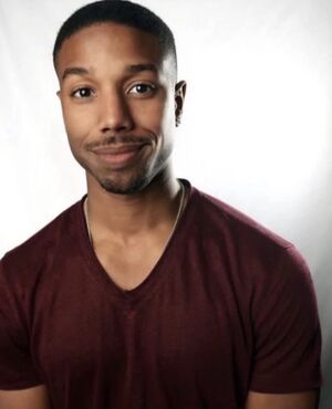 Michael B. Jordan Smiling: blank meme template