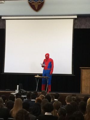 Spider-Man's Presentation: blank meme template