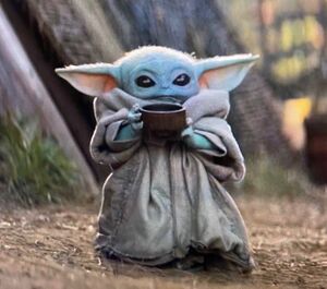 Baby Yoda Drinking Soup Meming Wiki