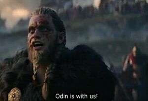 Odin Is With Us!: blank meme template