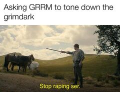 Stop Raping, Ser meme #3