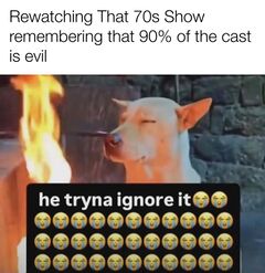 He Tryna Ignore It meme #1