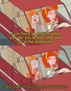 I Worry About You Sometimes Candace meme #4
