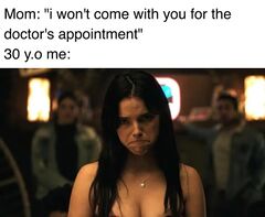 Nikki Frowning Obsession meme #1