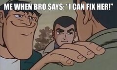 Hand on Shoulder meme #4