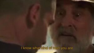 I Know What Kind of Man You Are: blank meme template