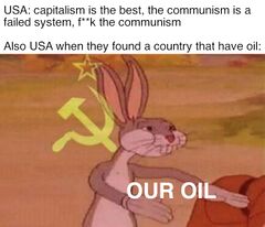 Communist Bugs Bunny meme #1