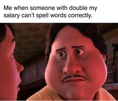 Monster House Stare Reginald meme #2