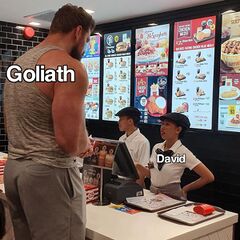 Big Guy Ordering at McDonald's meme #3