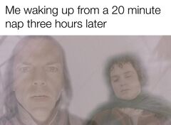 Low Opacity Elrond Healing Frodo meme #4