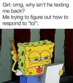 SpongeBob Thinking meme #1