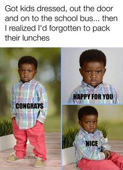 Congrats Happy For You meme #1