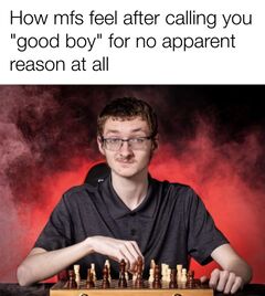 Smirking Chess Guy meme #4