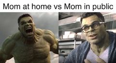 Angry Hulk vs Civil Hulk meme #4
