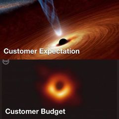 First Image of Black Hole meme #2