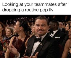 Leonardo DiCaprio Oscars Shrug meme #4